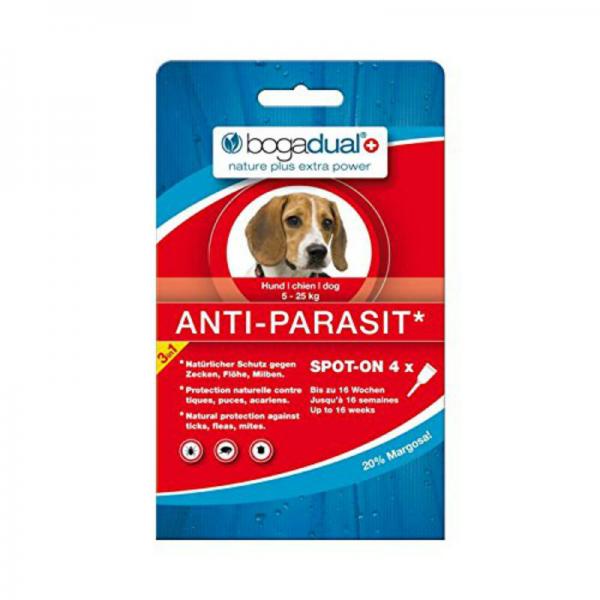 Bogacare anti-parasitaarne täpilahus koerale 4×1,5ml