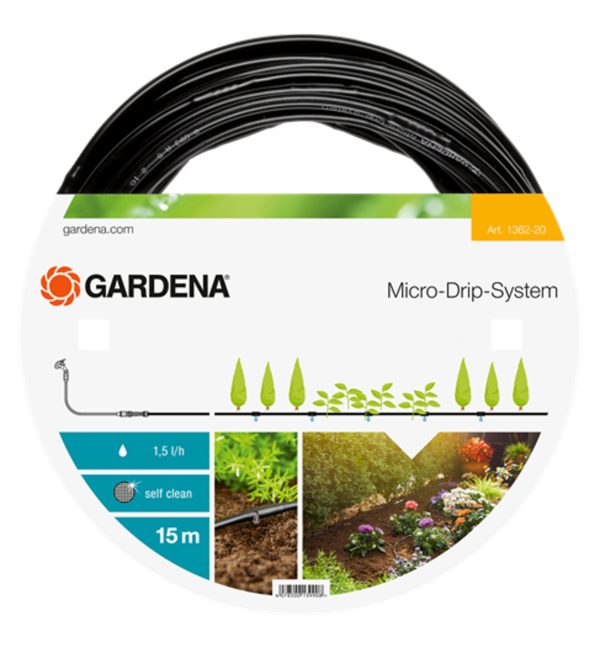 Gardena maapealne tilgutusvoolik 15m 3/16'' 4.6mm