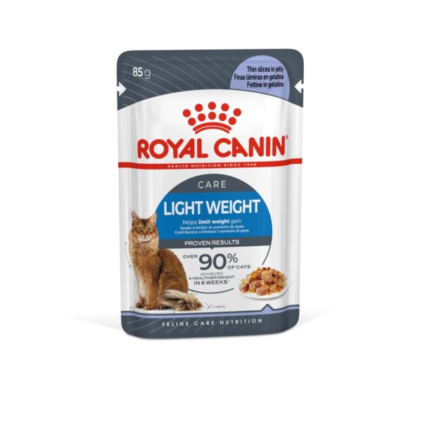 Royal Canin märgtoit light weight jelly kassile 85g