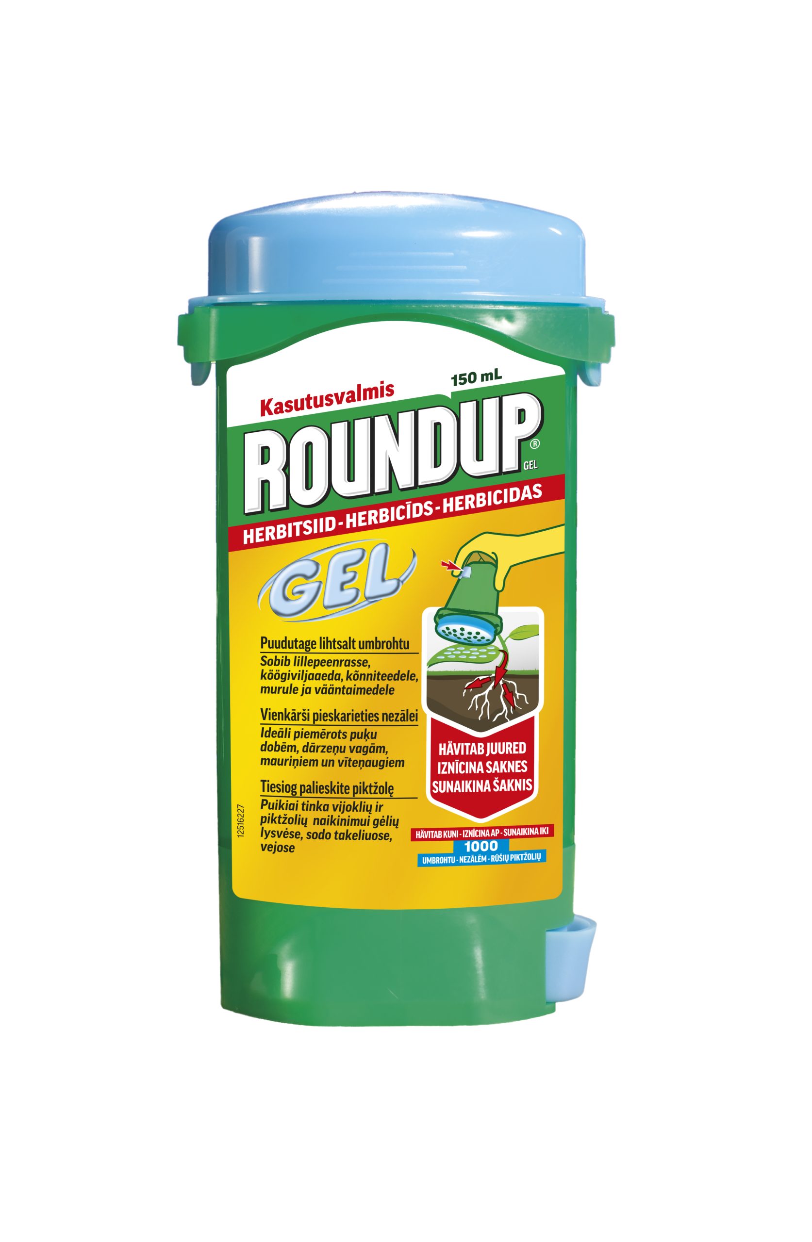 Roundup tõrjevahend Gel umbrohule 150ml