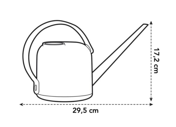 Kastekann B.for soft 1,7L valge/pruun