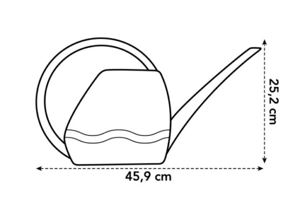 Kastekann Aquarius 3,5L heleroheline