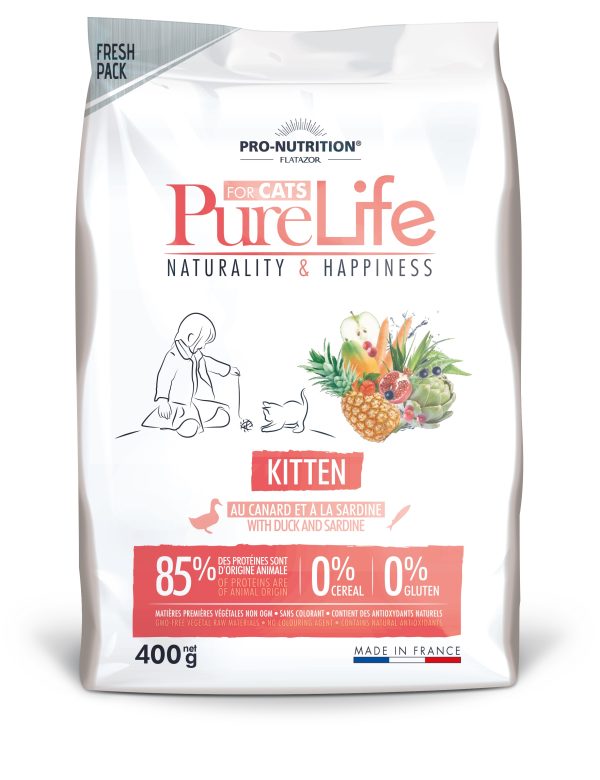 Kassitoit Pure Life Cat and Kitten 0,4kg