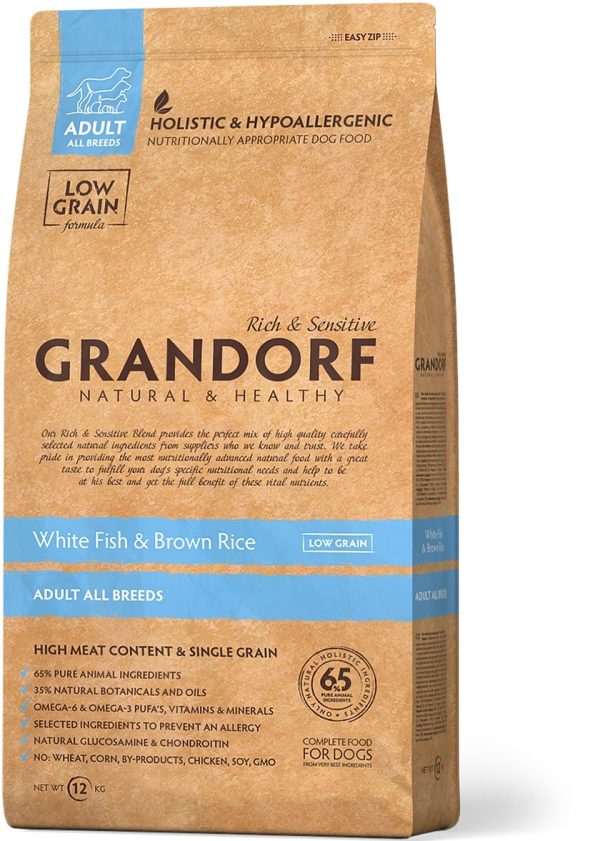 Grandorf White Fish, Brown Rice  3kg