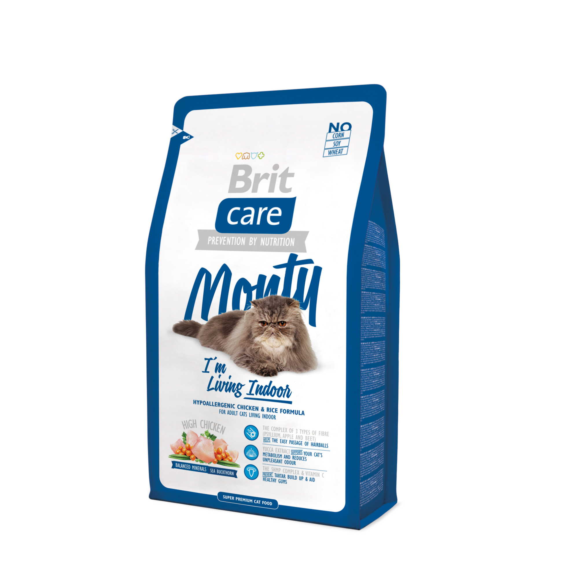 Brit Care Cat Monty for Indoor 2kg