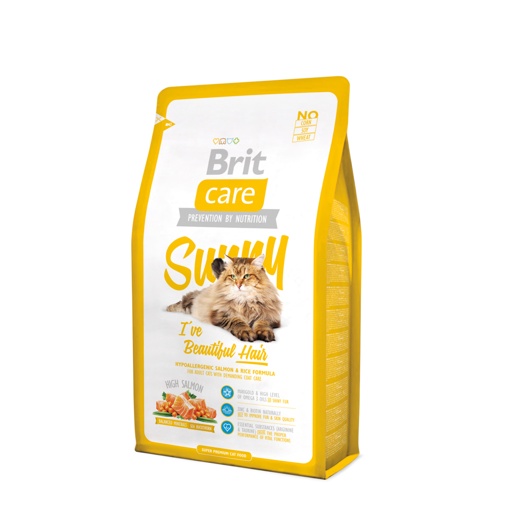 Brit Care Cat Sunny for Long Hair 2kg