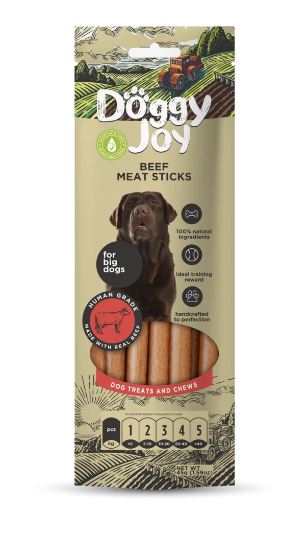 Doggy Joy Meat sticks beef 45g