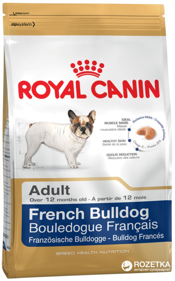 Royal Canin kuivtoit koerale 1,5kg prantsuse bulldog