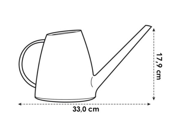 Kastekann Brussels 1,8L tumehall