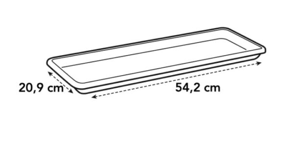 Rõdukasti alus Barcelona XL 60cm must