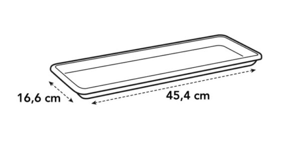 Rõdukasti alus Barcelona 50cm valge