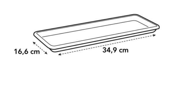 Rõdukasti alus Barcelona 40cm tumehall