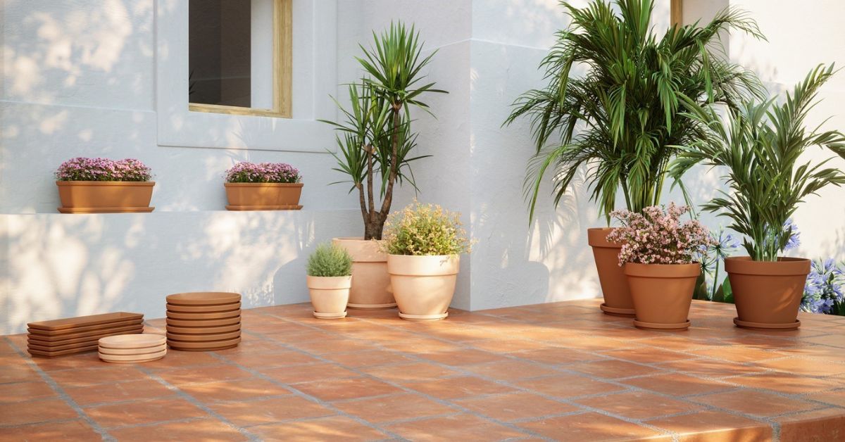 Muuda aia ilmet õuepottidega