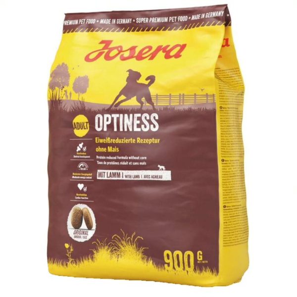 Josera kuivtoit Optiness täiskasvanud koertele, 900g