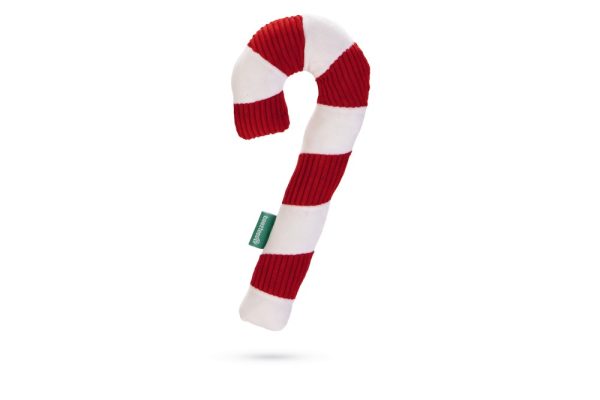 Mänguasi koerale Candy cane punane/valge 33cm