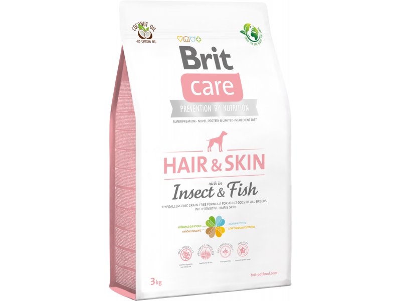 Brit Care Dog Hair&Skin Insect&Fish 3kg