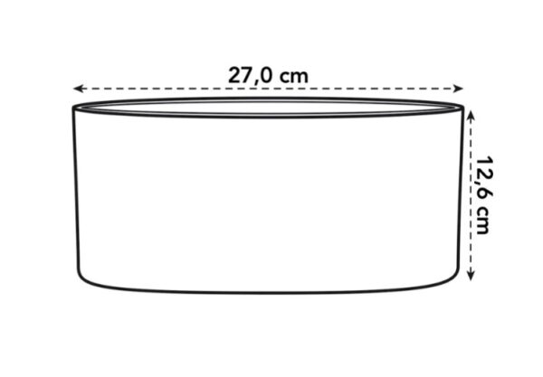 Lillepott B.for Soft duo 27cm roosa