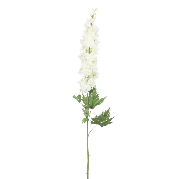 Kunstlill Delphinium valge  l114cm