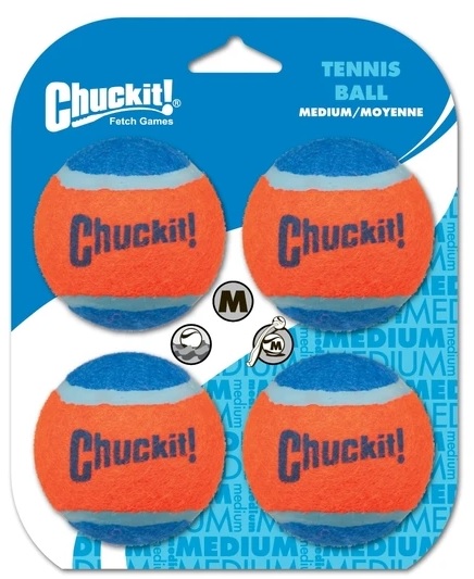 Mänguasi Chuckit Tennis pall M 6cm 4tk