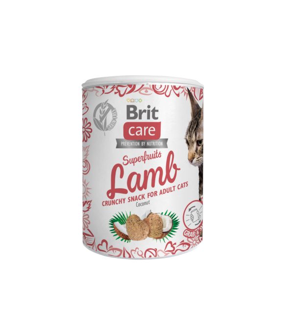 Brit Care Cat Snack SuperFr Lamb 100g