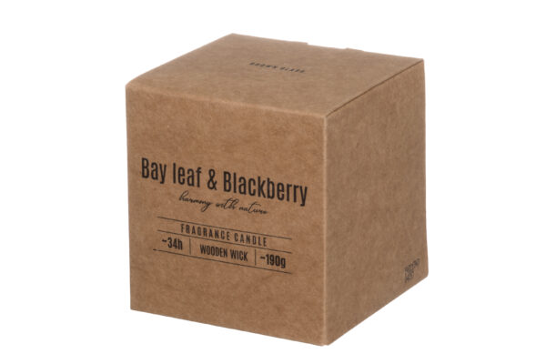 Lõhnaküünal Bay Leaf& Blackberry 34h