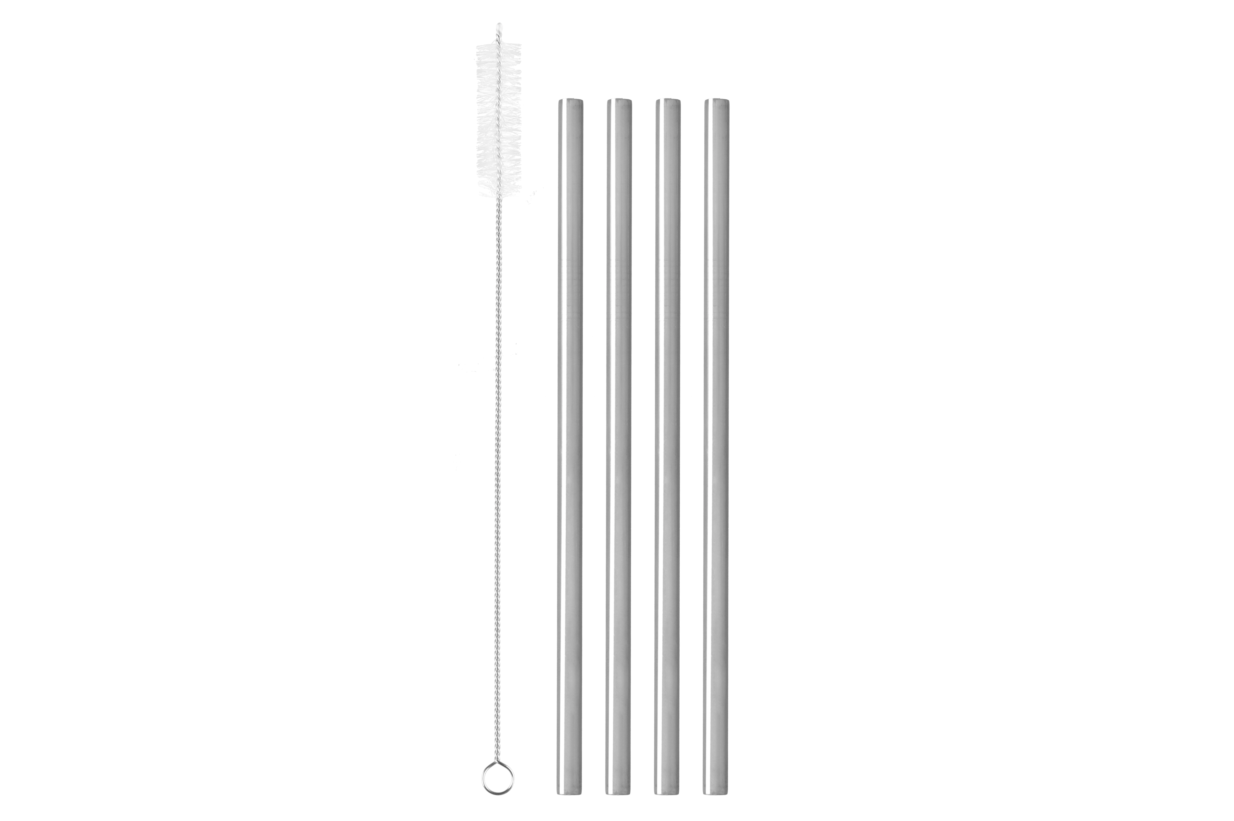 MAKU joogikõrred metallist 8mm 4tk