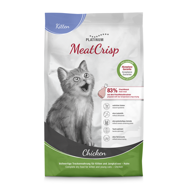 Kuivtoit Platinum MeatCrisp Kitten Chicken 1.5kg