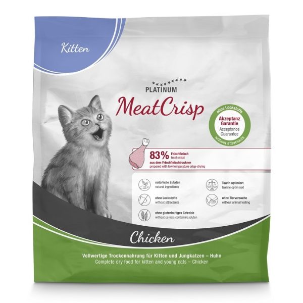 Kuivtoit Platinum MeatCrisp Kitten Chicken 400g