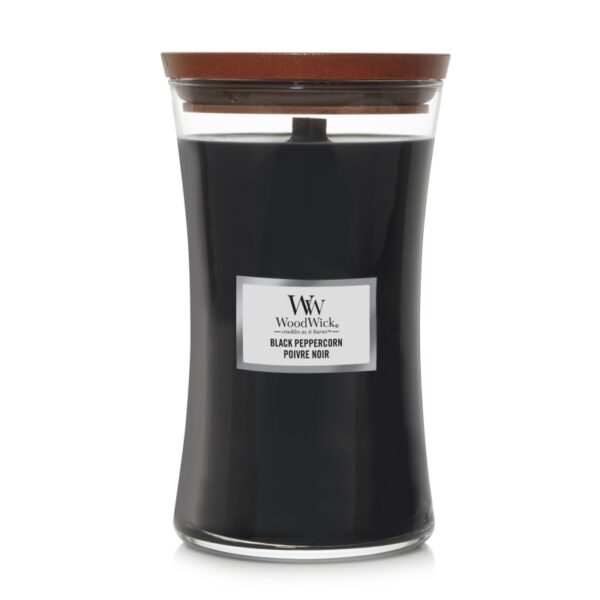 Lõhnaküünal WoodWick Black Peppercorn, large