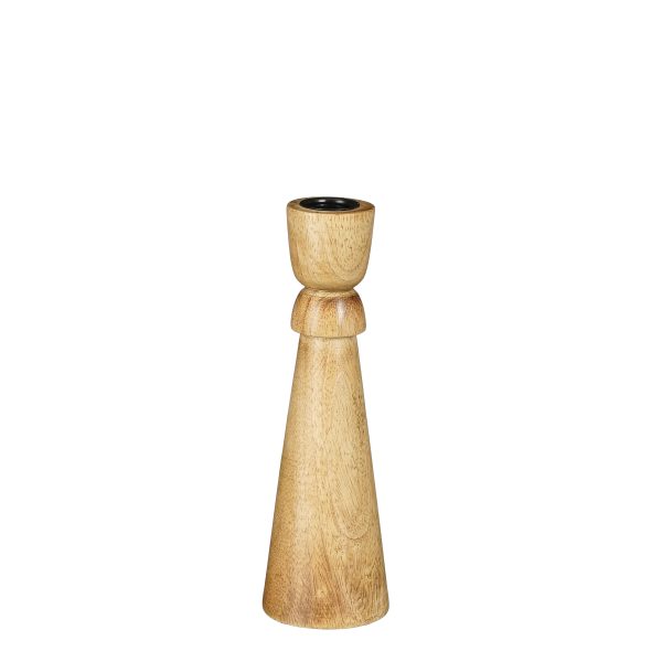 Küünlajalg Woody h19,5x d6cm pruun