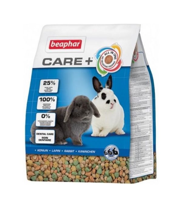 Kuivtoit Care+ küülikule 1,5kg