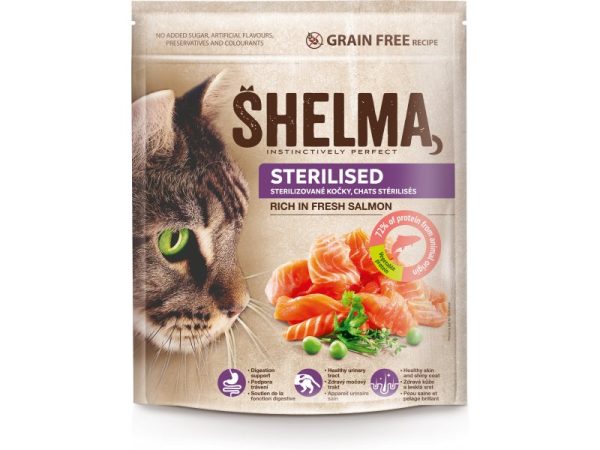 Shelma dry cat sterile fresh salmon 1,4kg