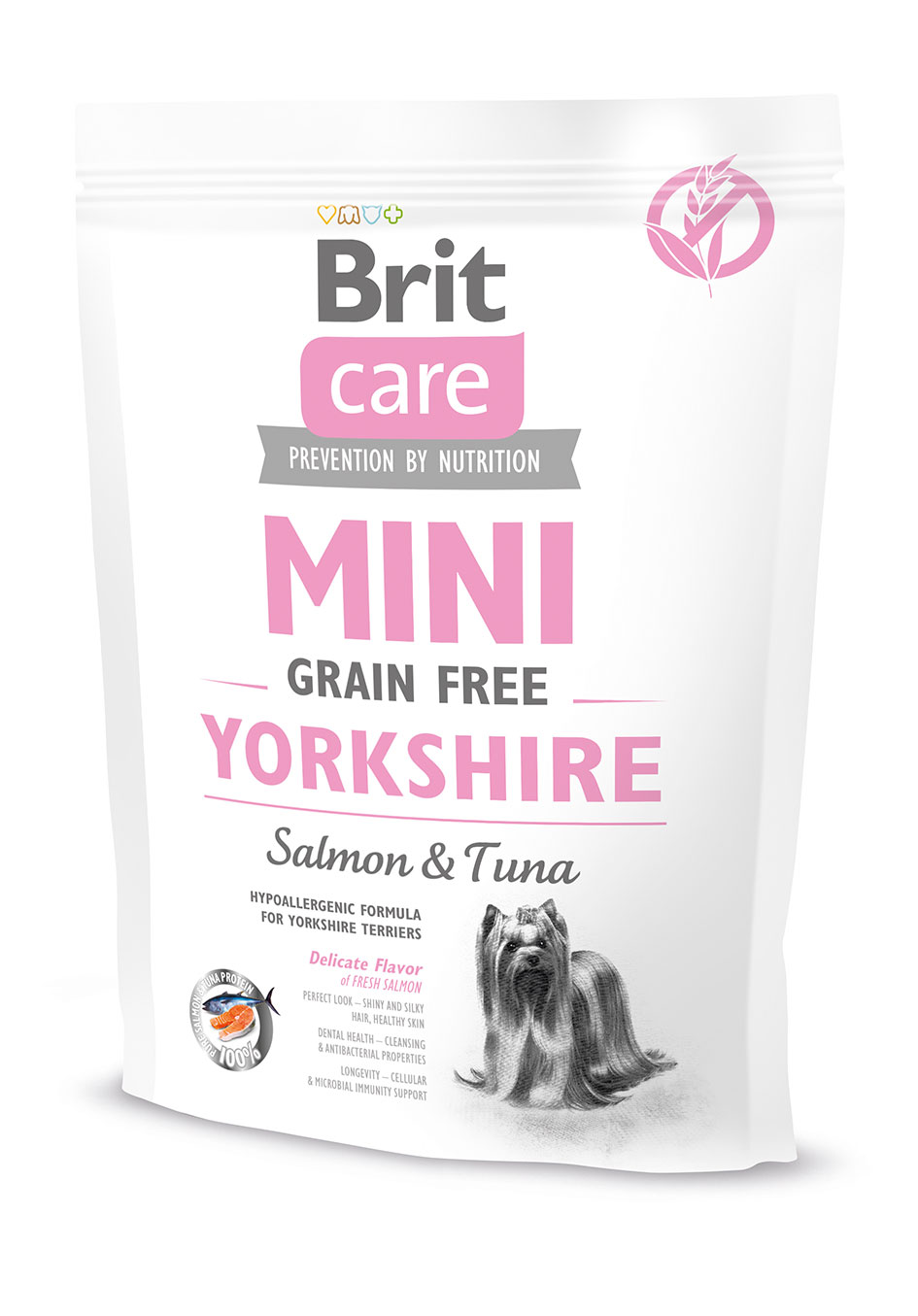 Brit Care kuivtoit Mini Yorkshire tõugu koertele kalaga, 400g