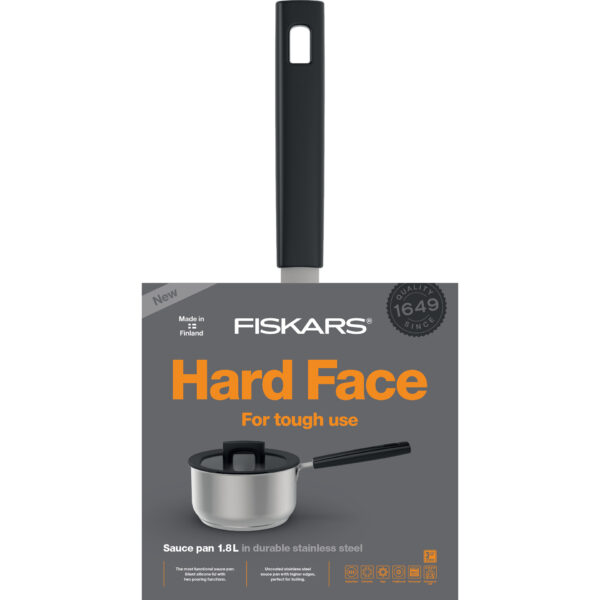 Fiskars kastrul Hard Face 1,8L