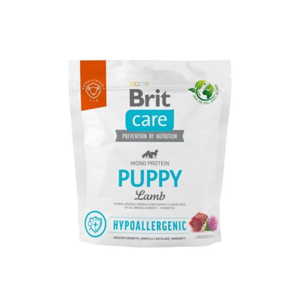 Brit Care Hypoallergenic kuivtoit kutsikatele lambalihaga, 1 kg