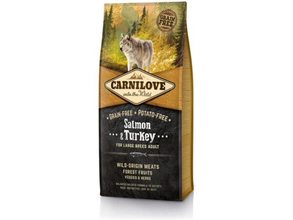 CarniLove koeratoit Salmon&Turkey LB Adult 12 kg