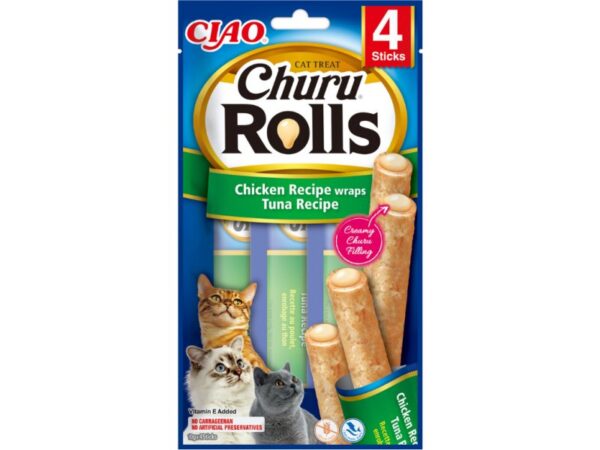 Churu Roll kassimaius kana/tuunikala 40g