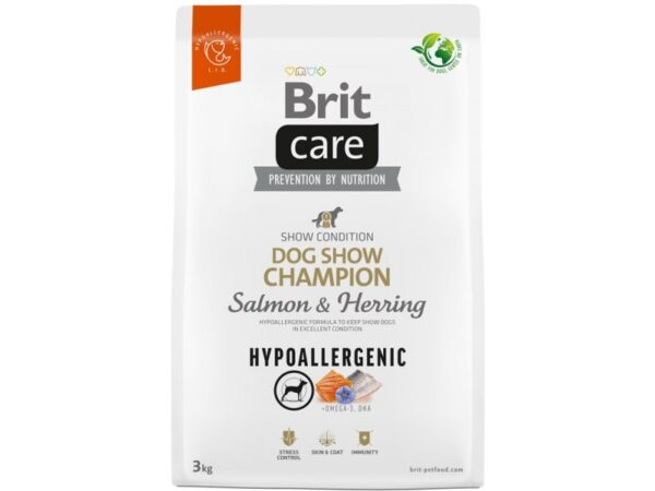 Brit Care kuivtoit Hypoallergenic Dog Show Champion, 3kg