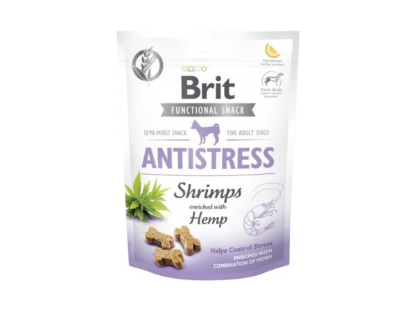 Maius koertele Brit Care Functional Antistress Shrimps 150g