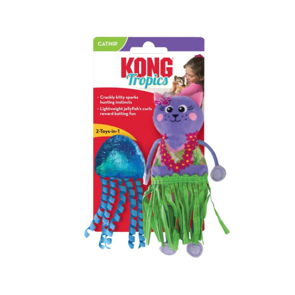 Mänguasi kassile Kong tropical hula 2in1