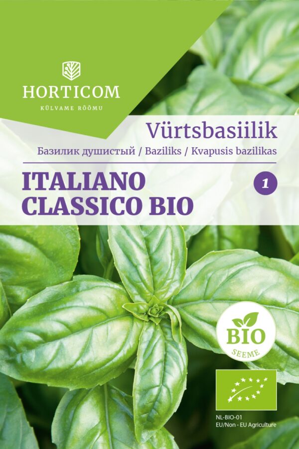 Vürtsbasiilik 'Italiano Classico' 1g MAHE