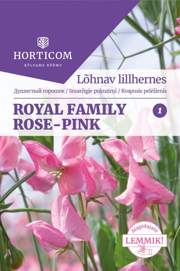 Lõhnav lillhernes 'Royal Family Rose-Pink' 5g