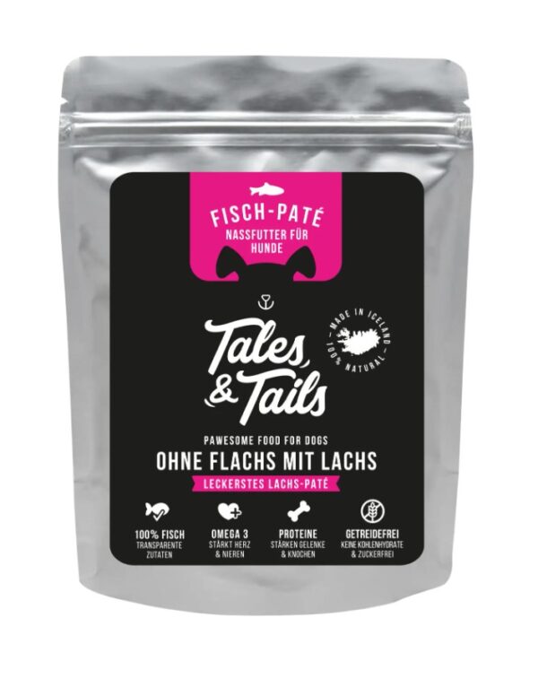 Märgtoit Tales & Tails lõhega 300g