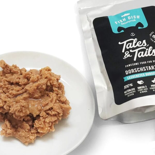 Märgtoit Tales & Tails tursaga 300g