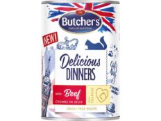 Butchers Delicious Dinners konserv kassile veiselihatükkidega, 400g