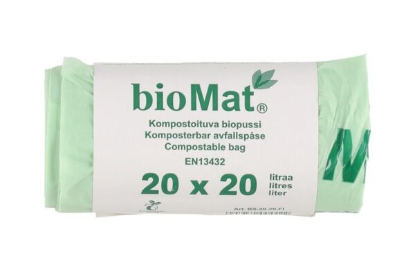 Biomat bio prügikott 20L 20tk