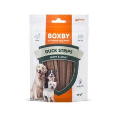 Koera maius Boxby, duck strips 90g