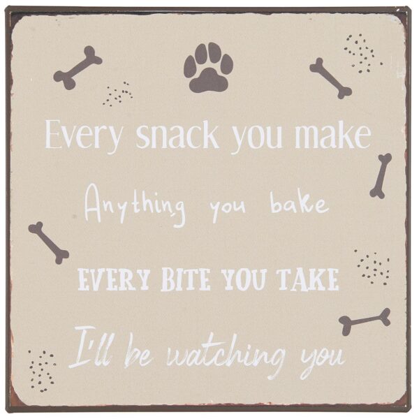 Silt Every snack you make Anything you bake 18x18cm