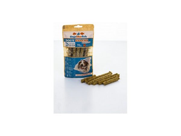 Dogslikefish koeramaius sticks hakitud tursapulgad  500g