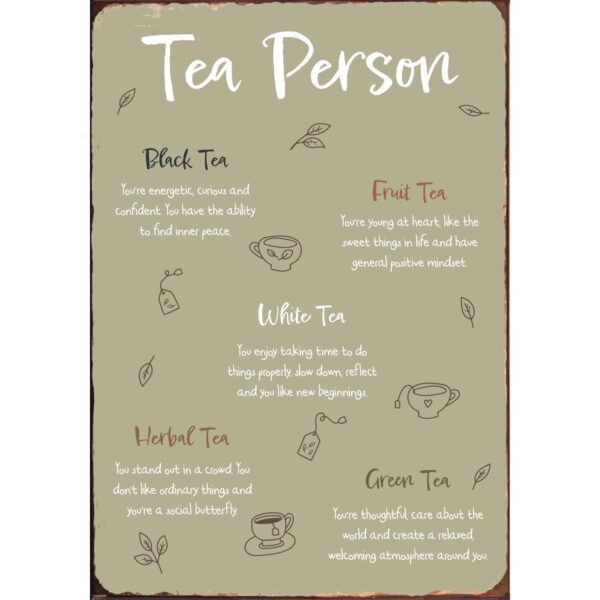 Silt Tea Person 14x h20cm pruun